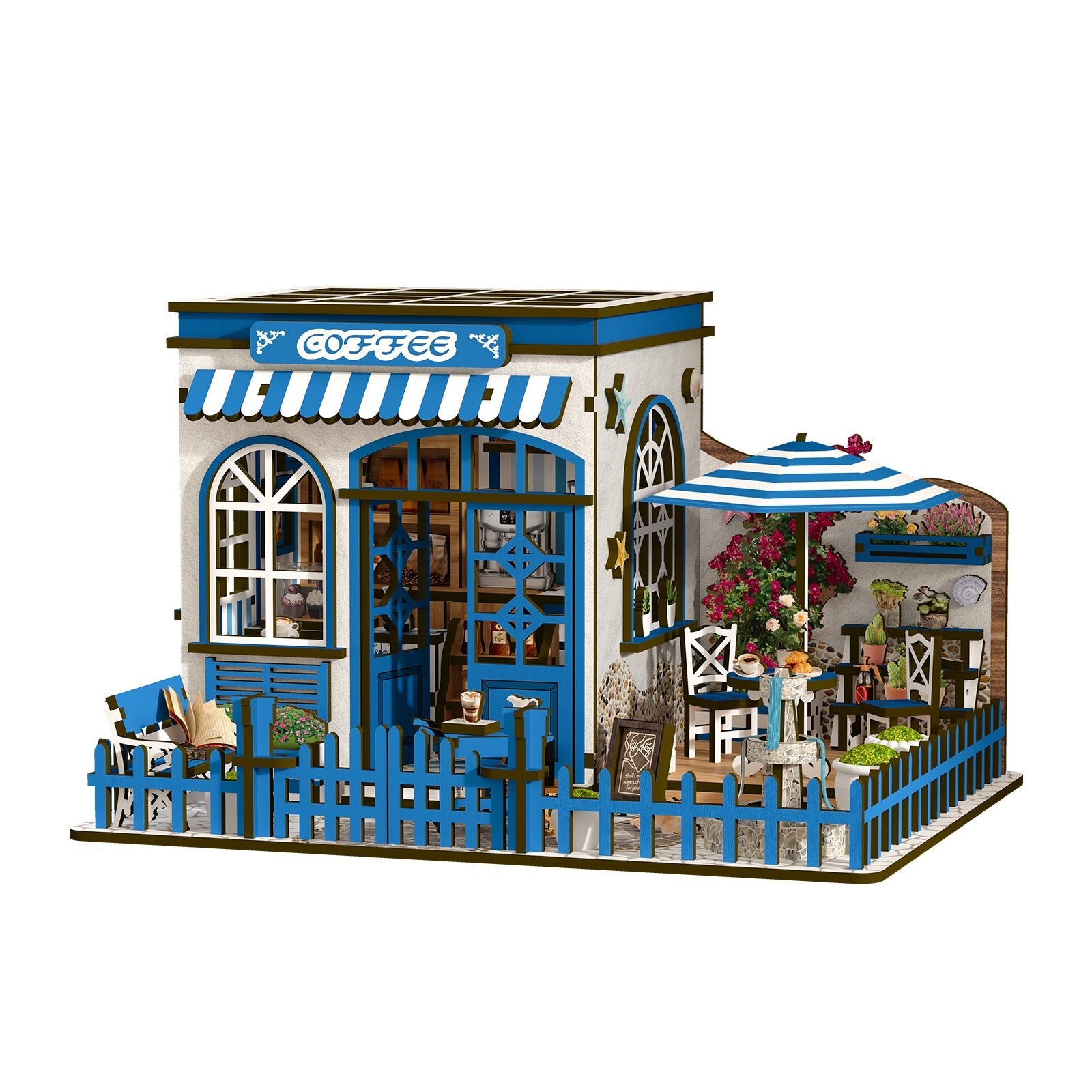 Santorini Sun Coffee - Assemblr